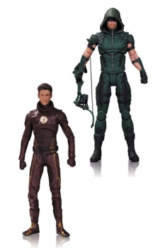 DC TV Actionfiguren Doppelpack Arrow & The Flash 17 cm