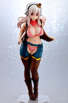 Super Sonico PVC Statue 1/7 Super Sonico Cowgirl Ver. 24 cm