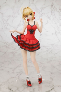 Fate/Extra CCC PVC Statue 1/7 Saber Crimson Modern Costume 25 cm