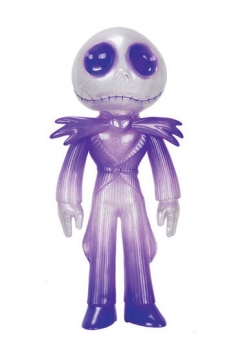 Nightmare before Christmas Hikari Sofubi Vinyl Actionfigur Jack Skellington (Amethyst) 19 cm