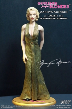 Blondinen bevorzugt My Favourite Legend Actionfigur 1/6 Marilyn Monroe Gold Dress Ver. 29 cm