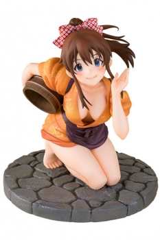 The Idolmaster Million Live Statue 1/8 Minako Satake Poka Poka Service Ver. 13 cm