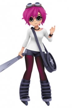 Scott Pilgrim Actionfigur Ramona Flowers Previews Exclusive 22 cm