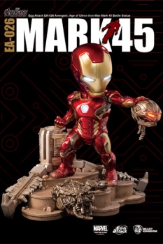 Avengers Age of Ultron Egg Attack Statue Iron Man Mark XLV Battle Ver. 21 cm