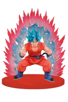 Dragonball Super Figur SSGSS Goku Blue Kaioken Scene 13 cm