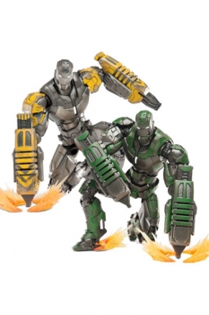 Iron Man 3 Diecast Actionfiguren Doppelpack 1/12 Striker & Gamma 17 cm