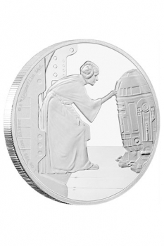 Star Wars Classic 1 Oz Silbermünze Prinzessin Leia