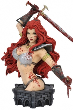 Women of Dynamite Büste Red Sonja Blood Variant 19 cm