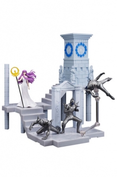 Saint Seiya D.D.P. Actionfigur -Goddess Athena and Soldiers- Fire Clock of the Sanctuary 10 cm