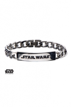 Star Wars Edelstahl-Armband Curb Chain Star Wars Logo