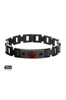 Star Wars Episode VII Edelstahl-Armband Link Rebel Alliance Symbol