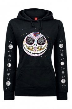 Nightmare Before Christmas Girlie Kapuzenpullover Sugarskull Dots