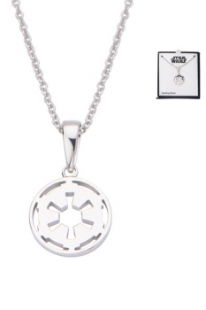 Star Wars Halskette Galactic Empire Symbol 46 cm (Sterling Silber)