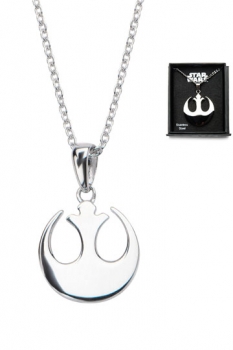 Star Wars Halskette Rebel Alliance Symbol 46 cm (Sterling Silber)