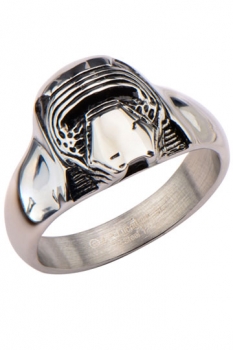 Star Wars Episode VII Edelstahl-Ring 3D Lead Villain Kylo Ren