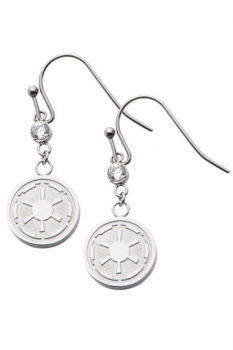 Star Wars Edelstahl-Ohrringe Galactic Empire Symbol