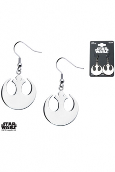Star Wars Edelstahl-Ohrringe Rebel Alliance Symbol