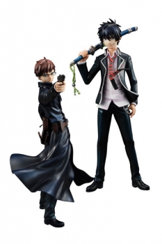 Blue Exorcist G.E.M. Serie PVC Statuen Set 1/8 Rin & Yukio Okumura 23 cm