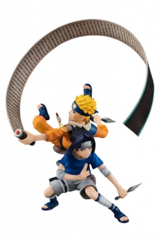 Naruto Shippuden G.E.M. Remix Serie PVC Statue 1/8 Naruto & Sasuke 15 cm