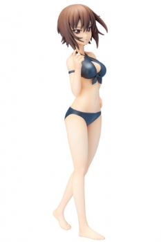 Girls und Panzer der Film PVC Statue 1/12 Maho Nishizumi Swimsuit Ver. 14 cm