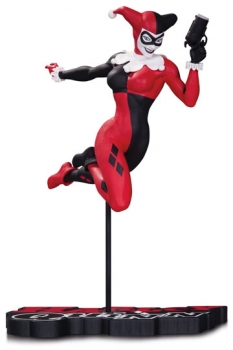 DC Comics Red, White & Black Statue Harley Quinn by Terry Dodson 18 cm