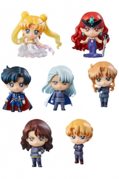 Sailor Moon Petit Chara Sammelfiguren 7er-Pack Dark Kingdum 6 cm