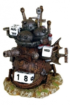Das wandelnde Schloss Ewiger Kalender-Statue Hauros Schloss *Englische Version*