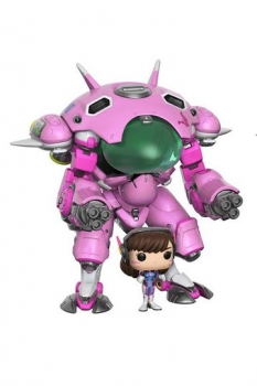 Overwatch Super Sized POP! Games Vinyl Figur D.VA & Meka 15 cm