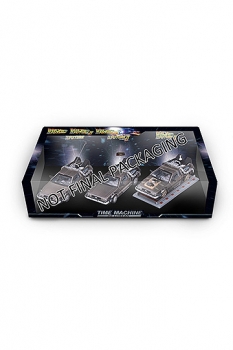 Zurück in die Zukunft I-III Diecast Modelle 3er-Pack 1/43 DMC DeLorean