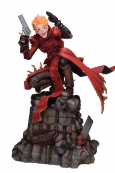 Trigun Badlands Rumble Statue 1/6 Vash The Stampede Holdup Ver. 23 cm