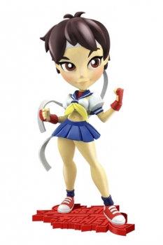 Street Fighter Knockouts Vinyl Figur Serie 1 Sakura 18 cm