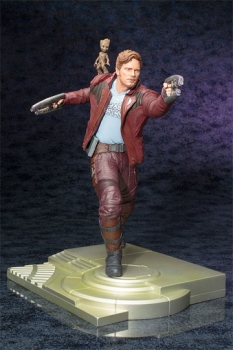 Guardians of the Galaxy ARTFX Statue 1/6 Star Lord with Groot 32 cm