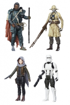 Star Wars Rogue One Actionfiguren 4er-Pack 2017 Jedha Revolt 10 cm