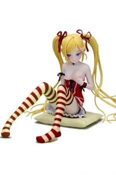 Kanojo x Kanojo x Kanojo Statue 1/7 Mafuyu Orifushi Self Pleasure Ver. Red 11 cm