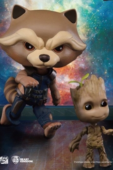 Guardians of the Galaxy Vol. 2 Egg Attack Actionfigur Rocket Raccoon & Groot 10 cm