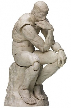 The Table Museum Figma Actionfigur Der Denker Plaster Ver. 15 cm