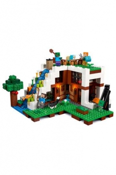 LEGO® Minecraft™ Unterschlupf im Wasserfall