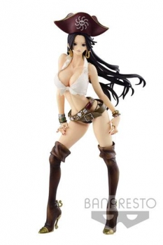 One Piece Flag Diamond Ship Figur Boa Hancock 23 cm