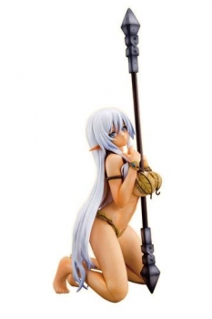 Queens Blade Beautiful Fighters Statue 1/6 Alleyne Beaten Swimsuit Ultra Edition 17 cm