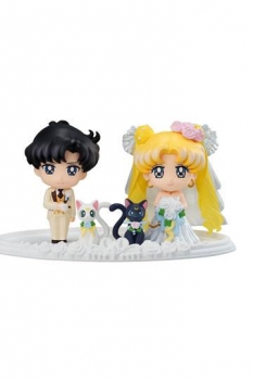 Sailor Moon Petit Chara Minifiguren 4er-Set Happy Wedding 6 cm