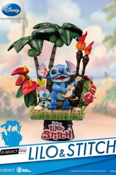 Lilo & Stitch D-Select Diorama 14 cm