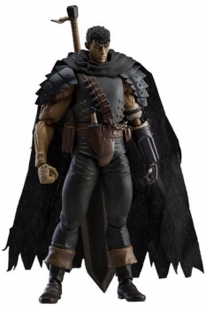 Berserk Figma Actionfigur Guts Black Swordsman Ver. Repaint Edition 17 cm