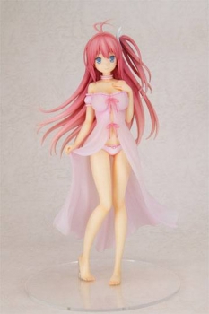 Aokana Four Rhythm Across the Blue PVC Statue 1/7 Asuka Kurashina Baby Doll Pink Color Ver. 23 cm