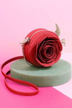 Disney by Danielle Nicole Umhängetasche Beautiful As A Rose Red (Die Schöne und das Biest)