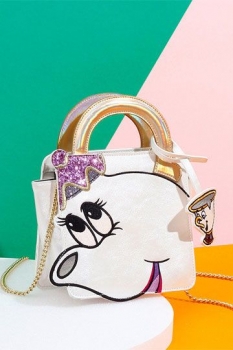 Disney by Danielle Nicole Umhängetasche Mrs. Potts & Chip (Die Schöne und das Biest)