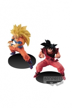 Dragonball Super Son Goku Fes Figuren 14 cm Super Saiyan 3 Goku & Kaioh Ken Son Goku Sortiment