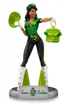 DC Comics Bombshells Statue Green Lantern Jessica Cruz SDCC 2017 23 cm