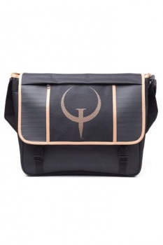 Quake Umhängetasche Logo