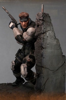Metal Gear Solid Statue Solid Snake 44 cm