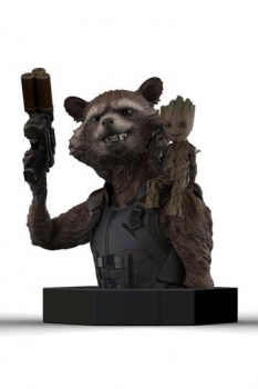 Guardians of the Galaxy Vol. 2 Büste 1/6 Rocket Raccoon & Groot 16 cm